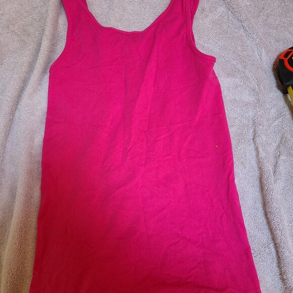 Coobie Tank Top - Hot Pink and One Size - Picture 3 of 4